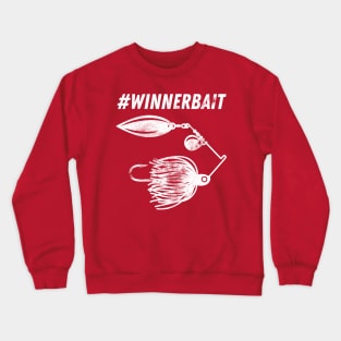 #WINNERBAIT (white) Crewneck Sweatshirt